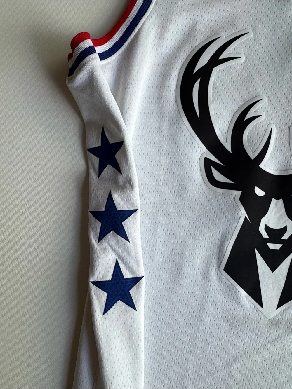 Jordan White Milwaukee Bucks All-Star Swingman Jersey - Giannis Antetokounmpo